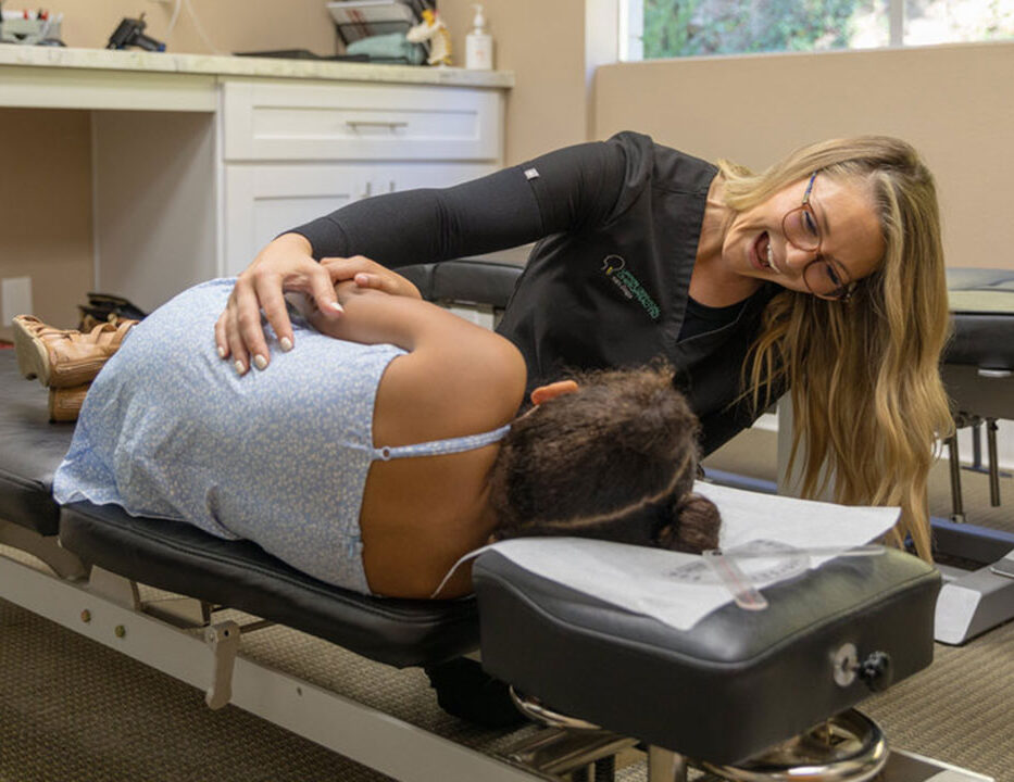 Chiropractic adjustment